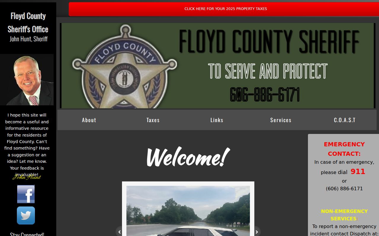 Floyd County criminal records Sheriff office request information