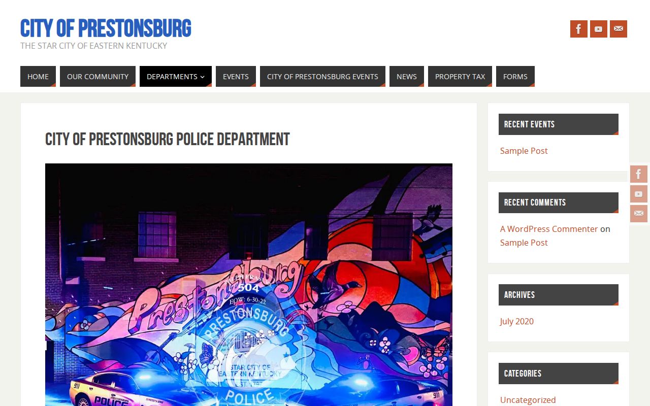 Prestonsburg criminal records police department source