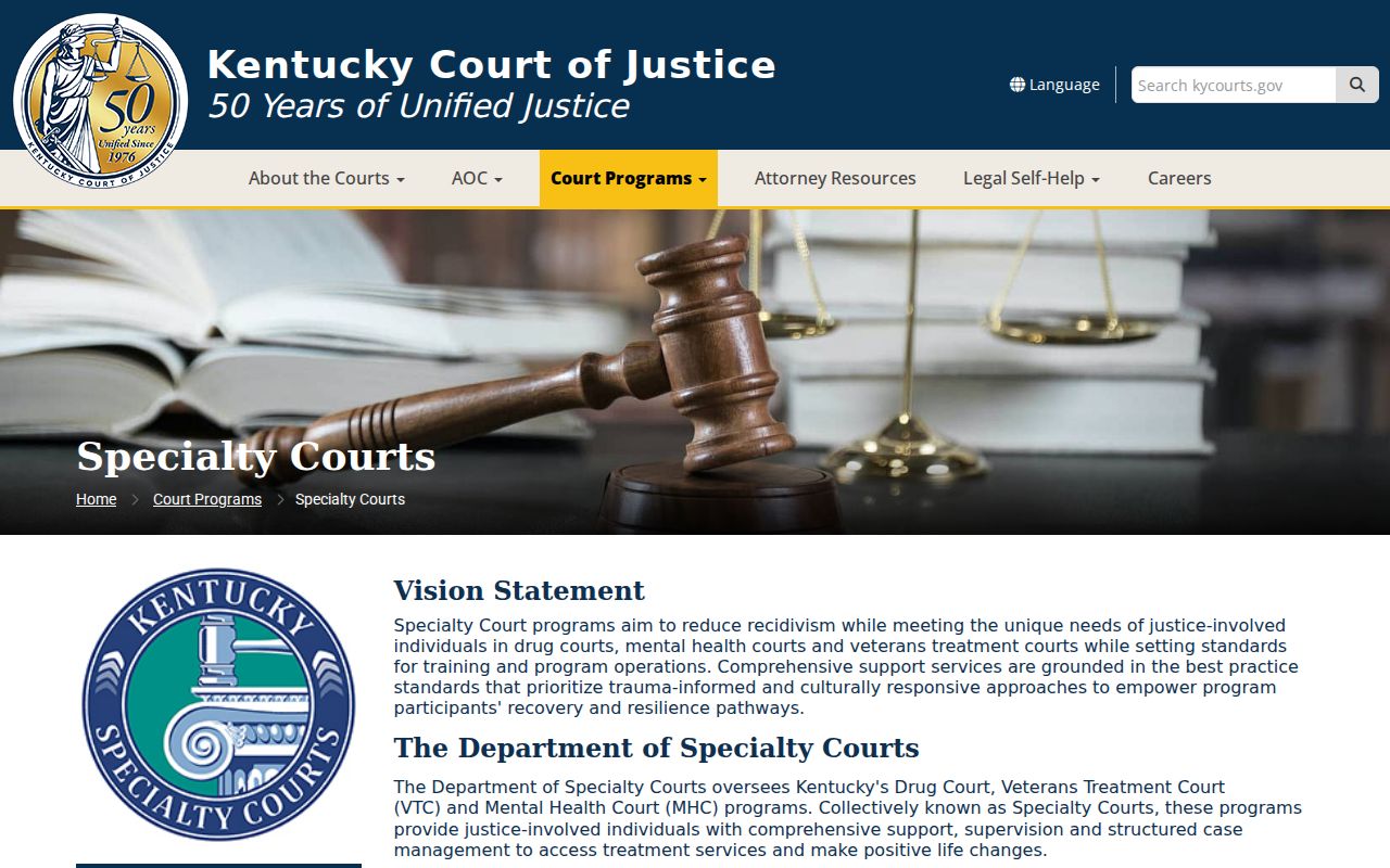 Wayland criminal court records specialty court source
